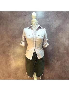 Victoria's Secret Button Up Utility Shirt